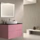 Meuble de salle de bain avec comptoir en pierre compacte noir Ebi Bruntec couleurs principal 9
