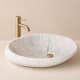 Lavabo de mármol natural Corino Bruntec ambiente 2