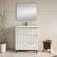 Conjunto mueble de baño Zenia Bruntec principal 1