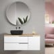 Mueble de baño con encimera de madera Coban Bruntec principal 3