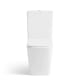 WC compacte Rimless Square Bruntec détail 3