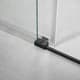 Mampara de bañera Basic Spazio negro mate GME detalle 2