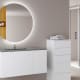 Miroir de salle de bain avec éclairage LED Nilo Bruntec environnement 3