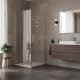 Paroi de douche Carina Bruntec sur mesure principal 2
