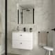 Conjunto mueble de baño fondo reducido 35cm Inara Salgar principal 3