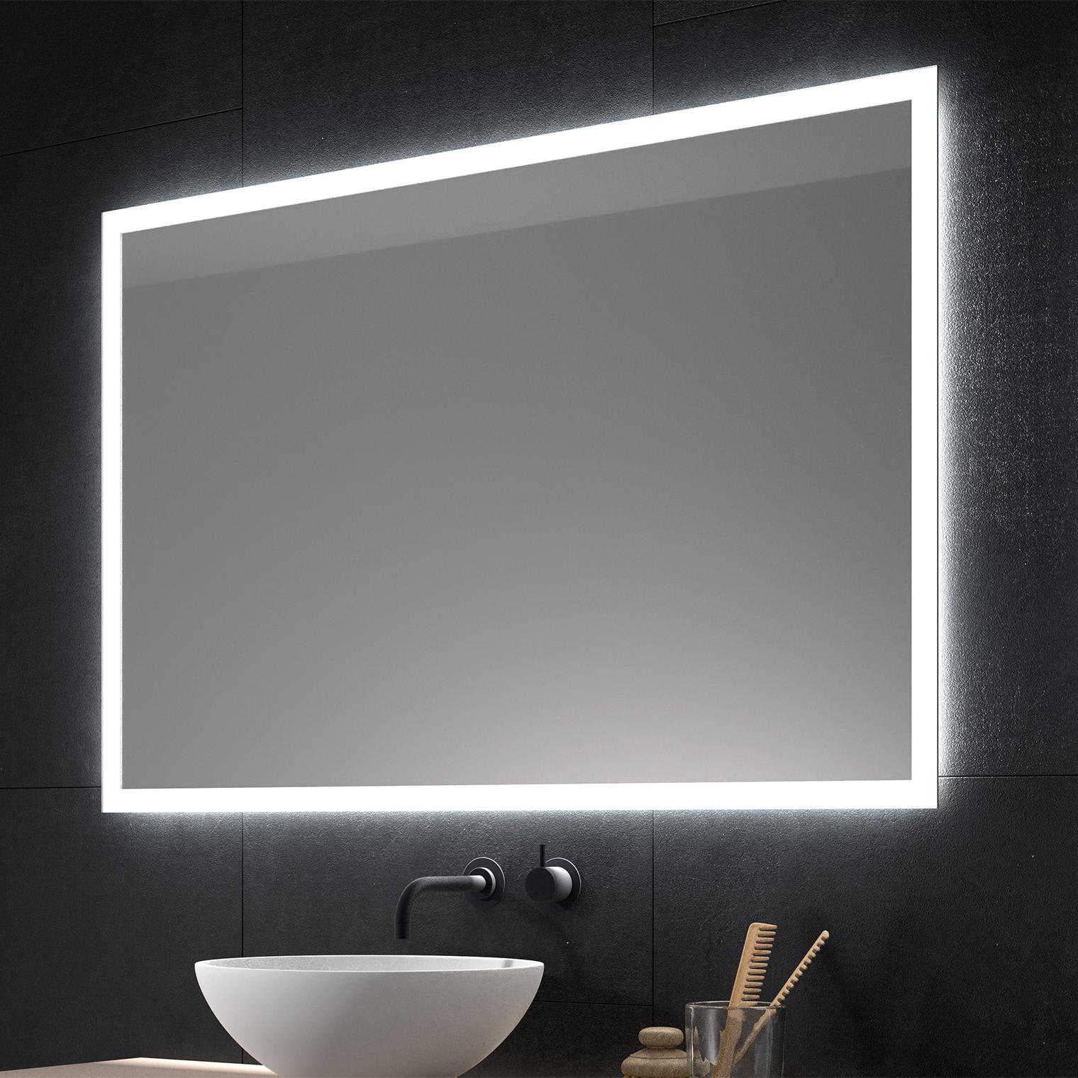 Miroir de salle de bains LED avec éclairage Paradise Eurobath principal 0