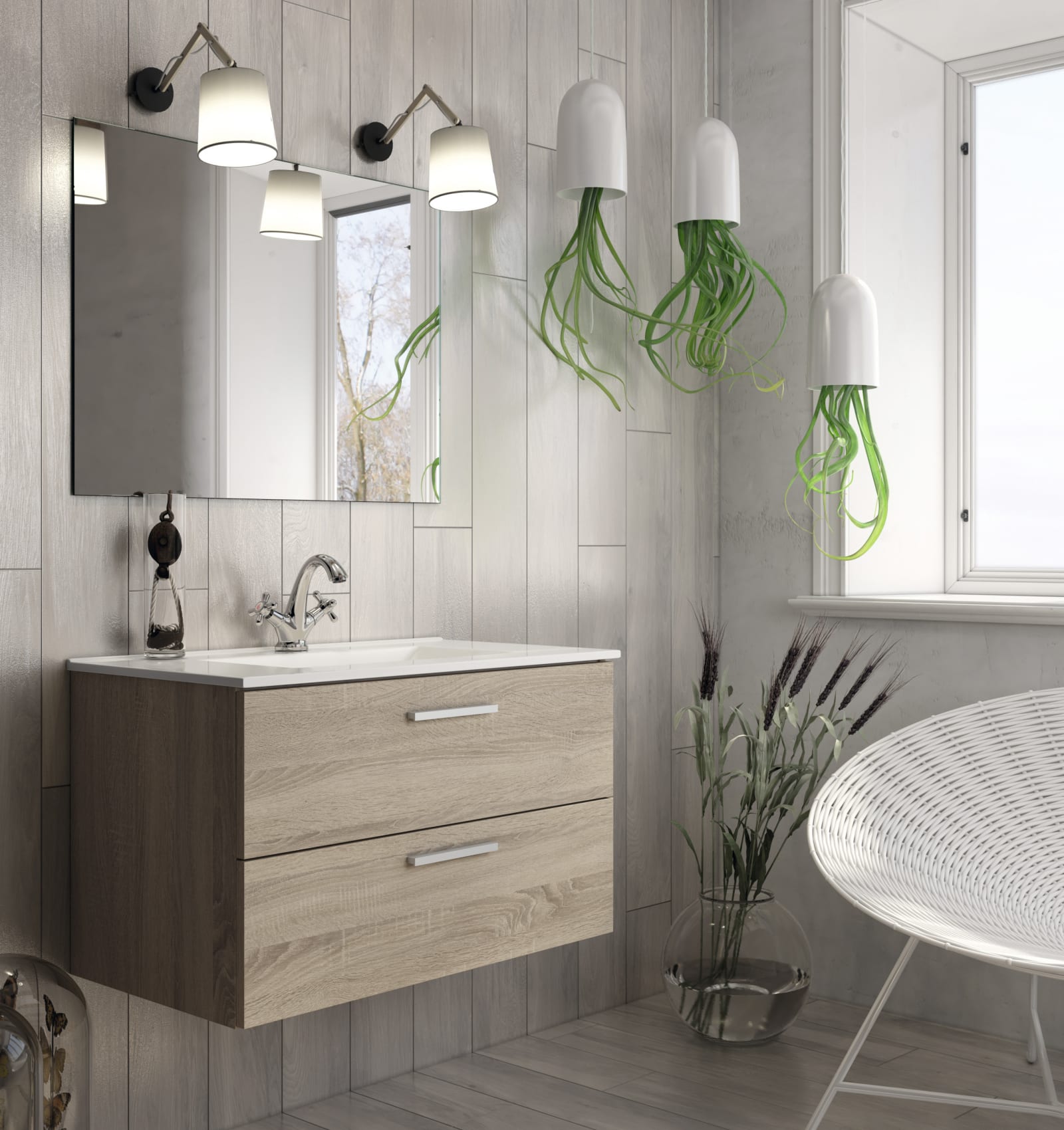 Conjunto mueble de baño Ibiza Bruntec principal 0