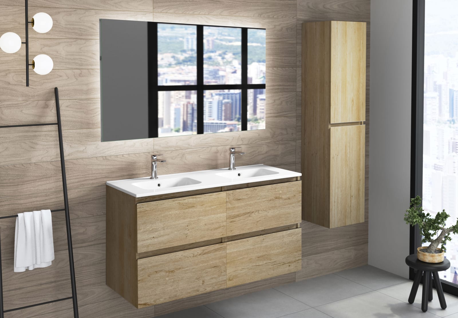 Conjunto mueble de baño Roma Bruntec principal 0