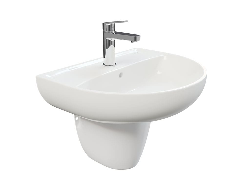 Lavabo con semipedestal Strohm Teka principal 0