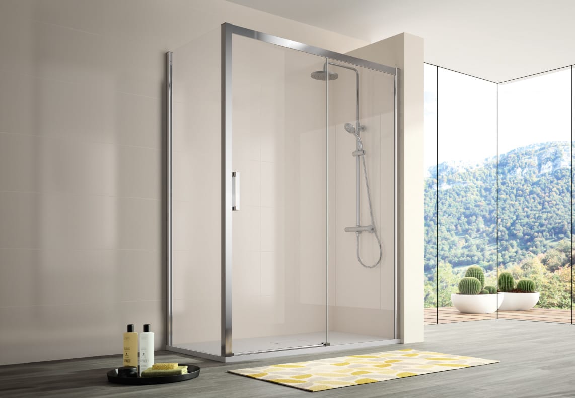 Mampara de ducha 400 (CU607+CU602+CU103) Kassandra principal 0