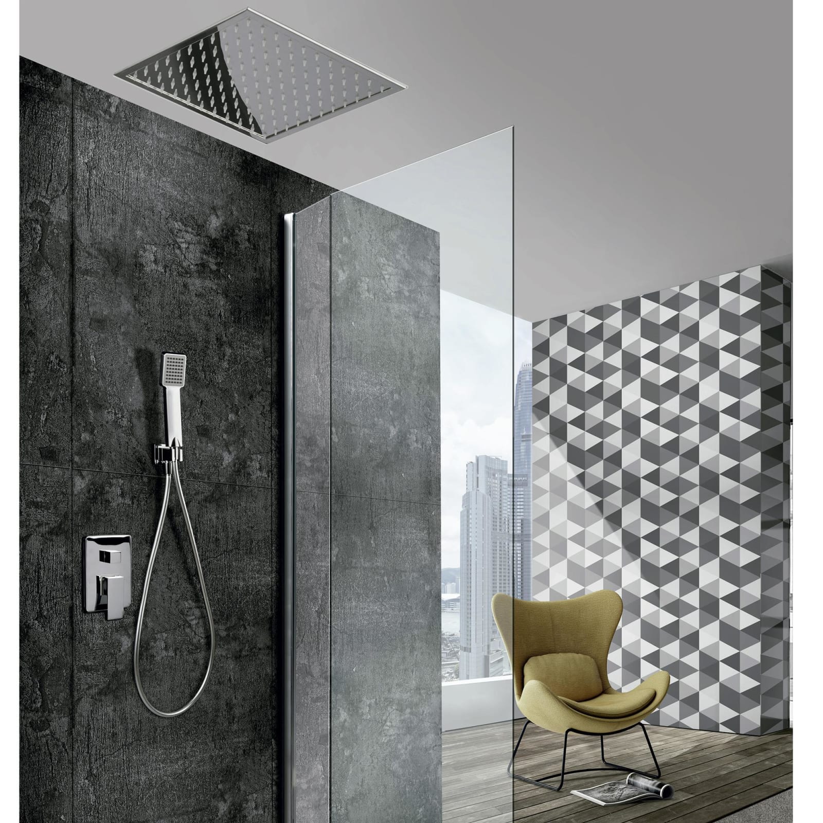 Ensemble de douche à encastrer Gales Imex principal 0