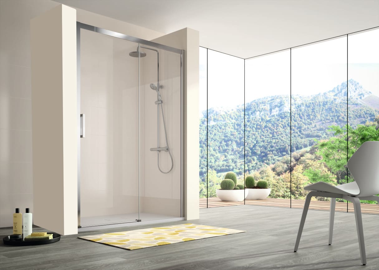 Paroi de douche 400 (CU607+CU602) Kassandra principal 0