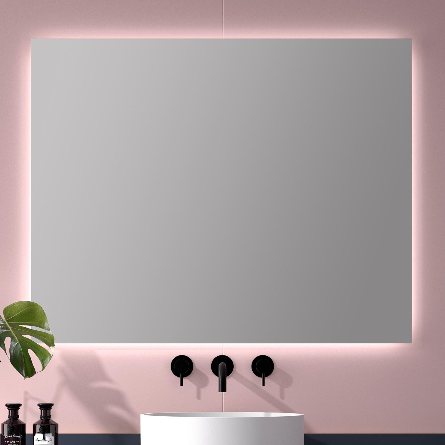 Miroir de salle de bains avec éclairage LED Madeira Eurobath principal 0