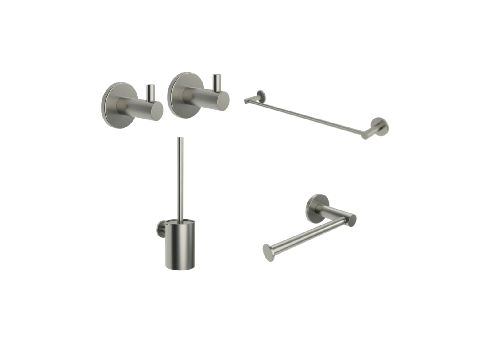 Ensemble d'accessoires de salle de bains Essential Medimex principal 0