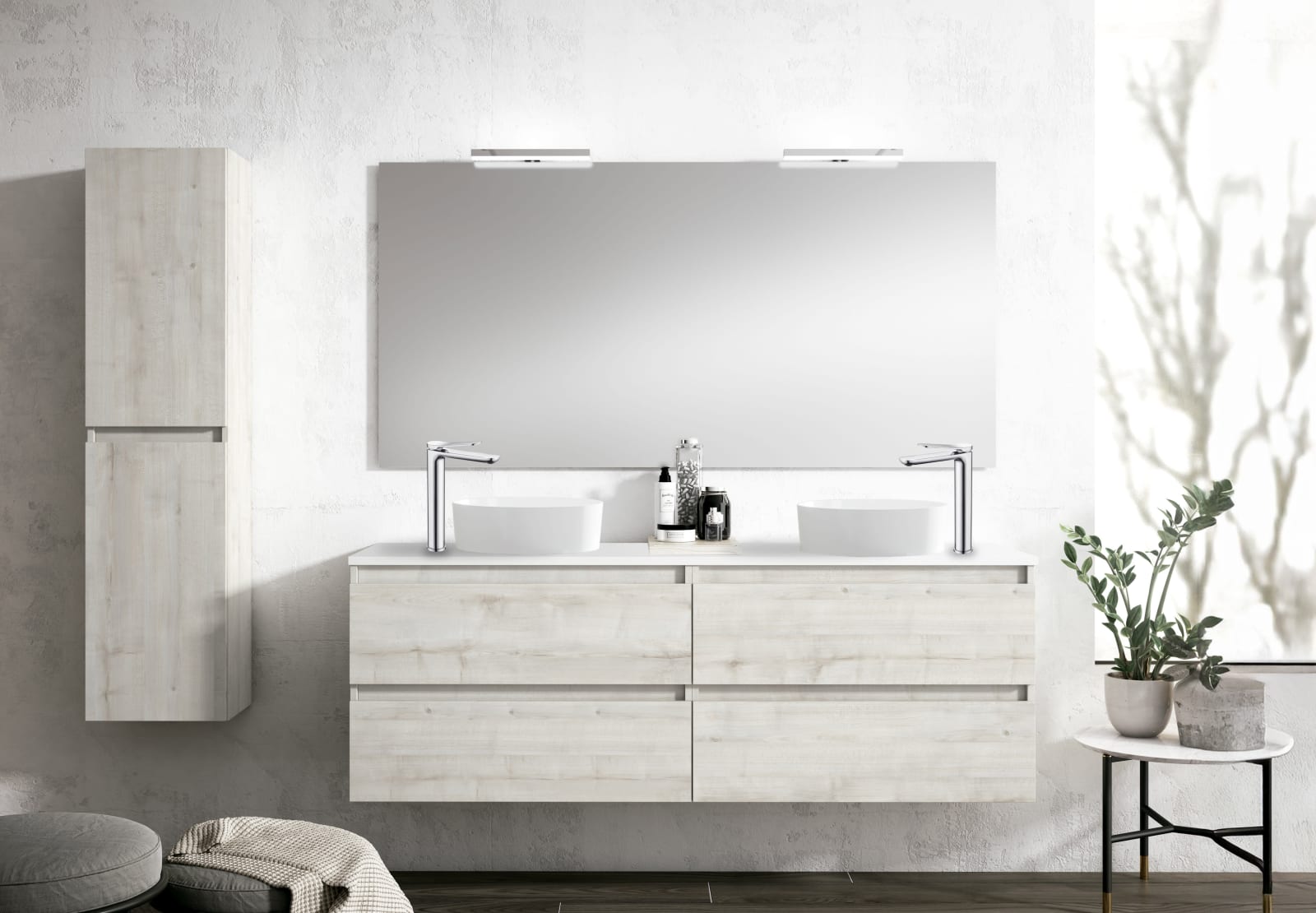 Mueble de baño con encimera MDF Hidrófuga Box Viso principal 0