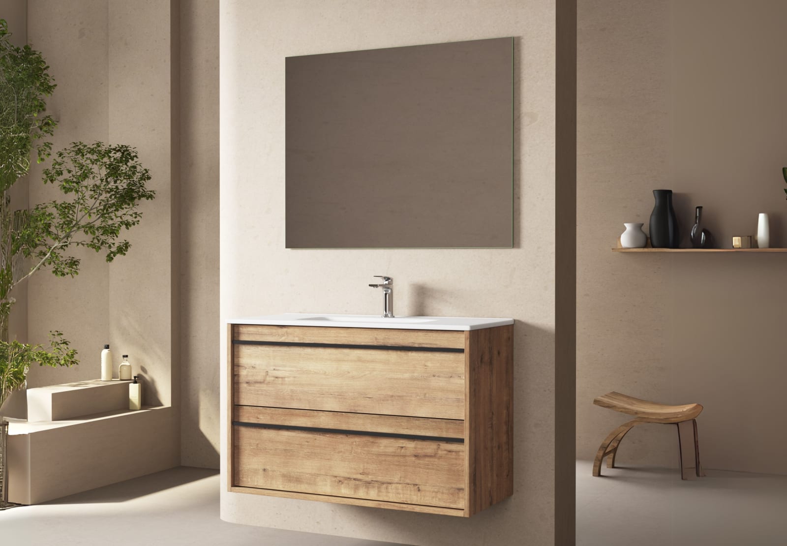 Conjunto de mueble de baño Candem Bruntec principal 0