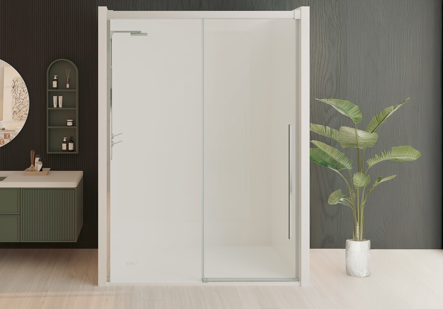 Paroi de douche sur mesure Meissa Bruntec principal 0
