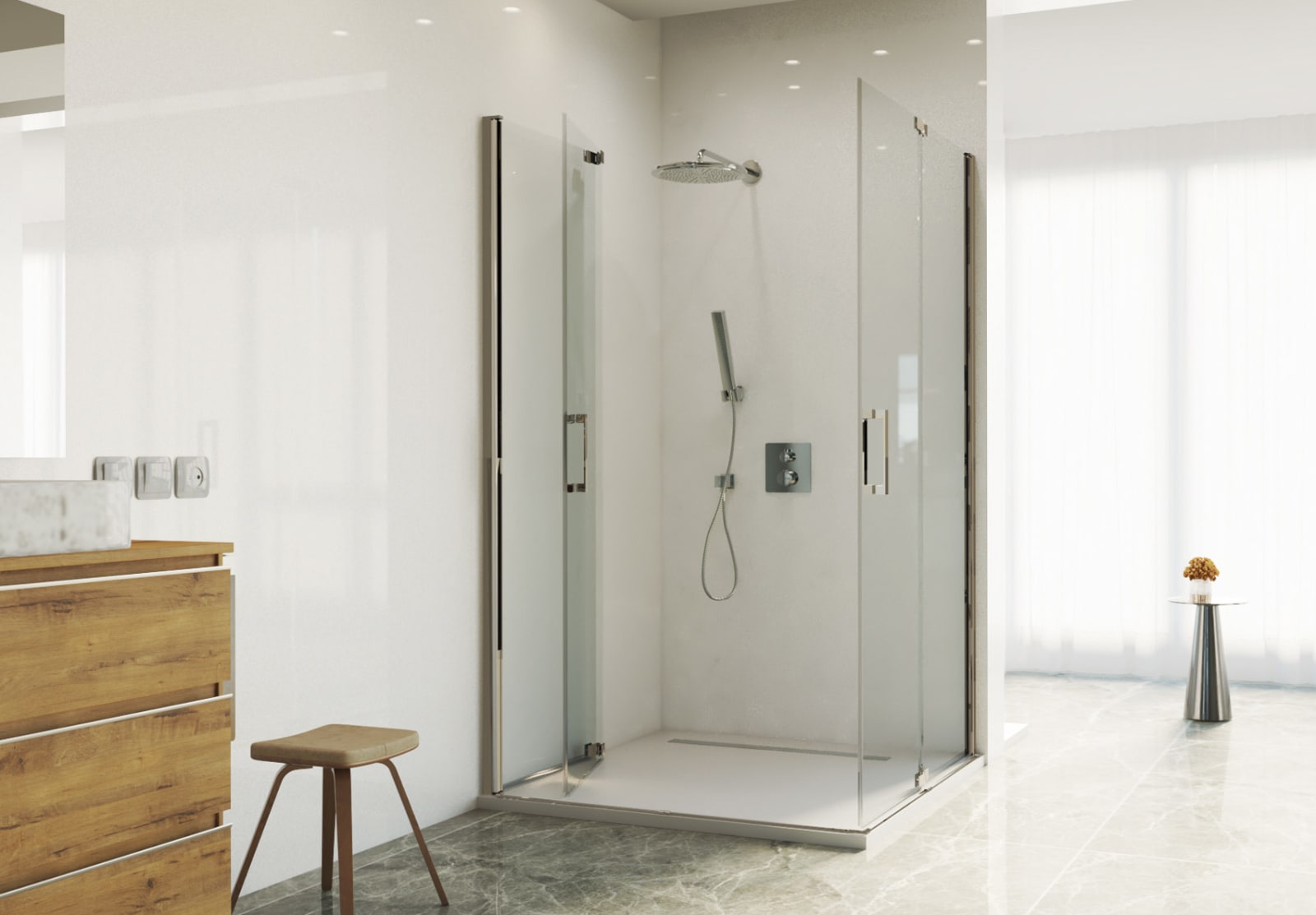 Paroi de douche Dafne Bruntec principal 0