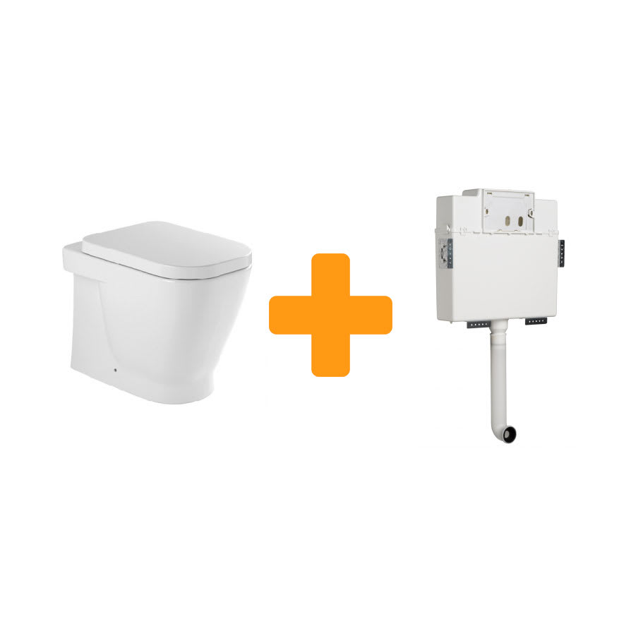 Pack Inodoro + Cisterna empotrada Look Unisan Sanindusa principal 0