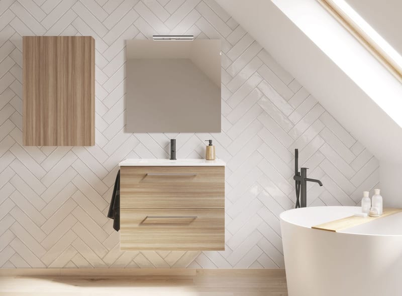 Conjunto mueble de baño Dublín Bruntec principal 0