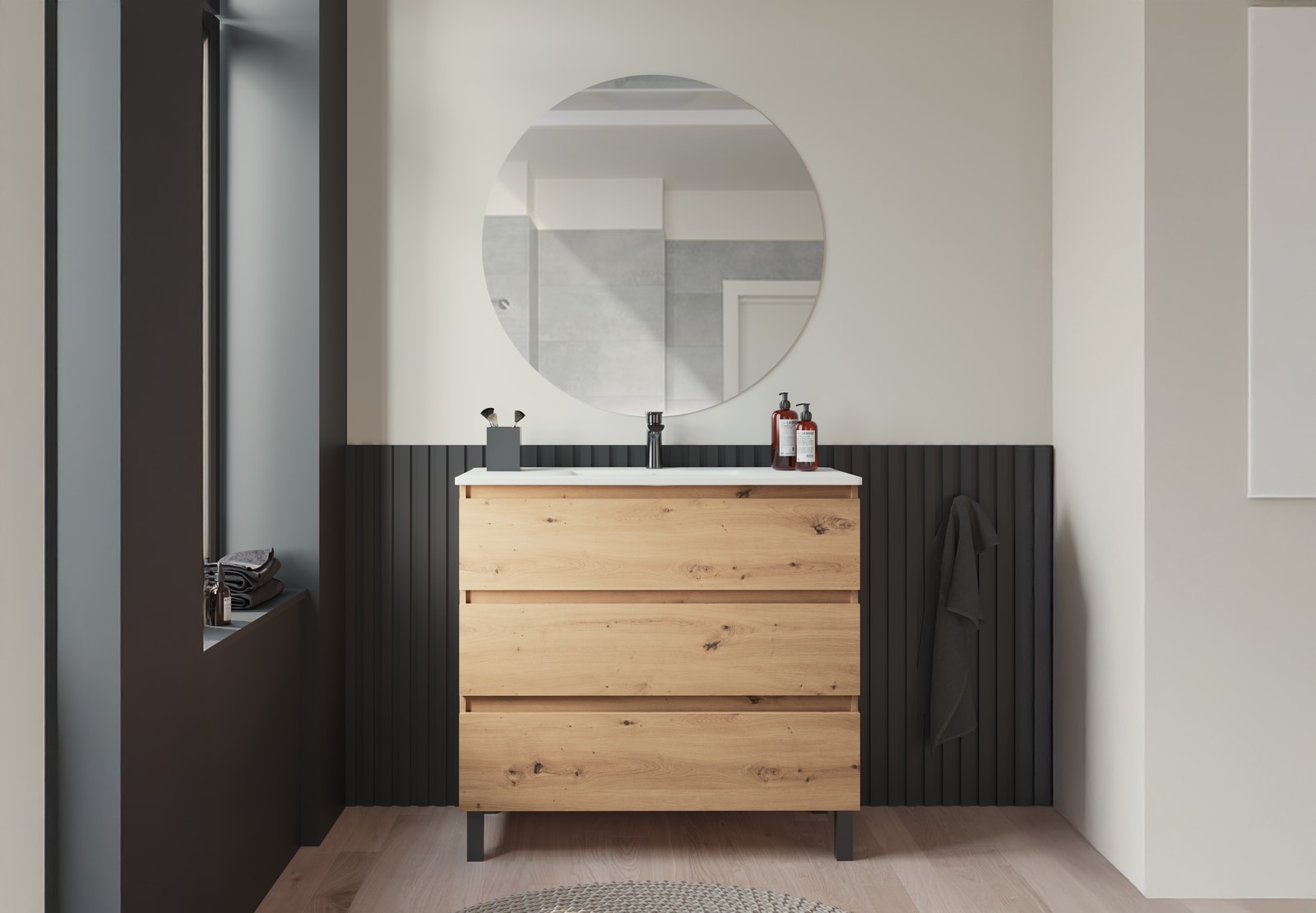 Conjunto mueble de baño Kloe Campoaras principal 0