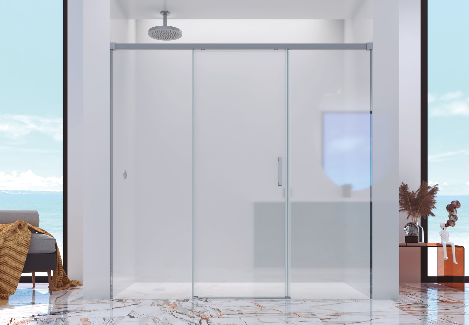 Paroi de douche Ocean 900 Bruntec principal 0
