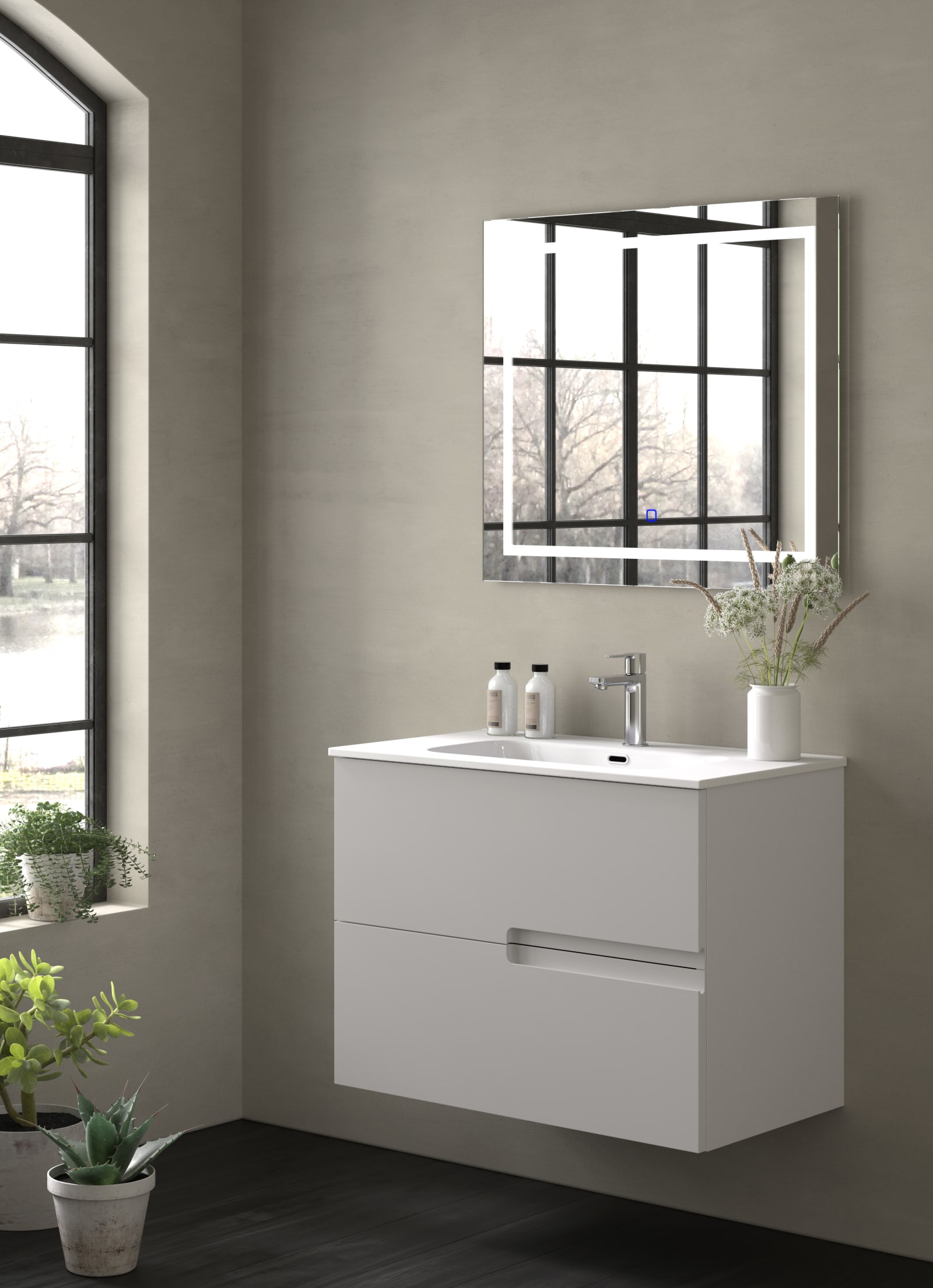 Conjunto mueble de baño Lia colores Bruntec principal 0