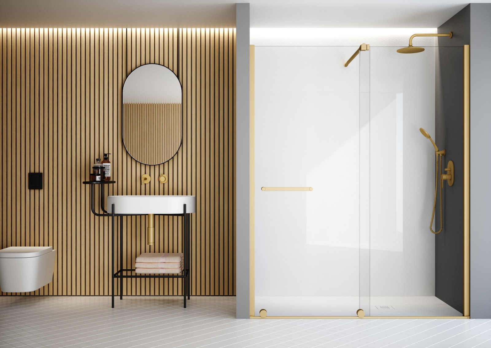 Paroi de douche Vanity (VY-210) Profiltek principal 0