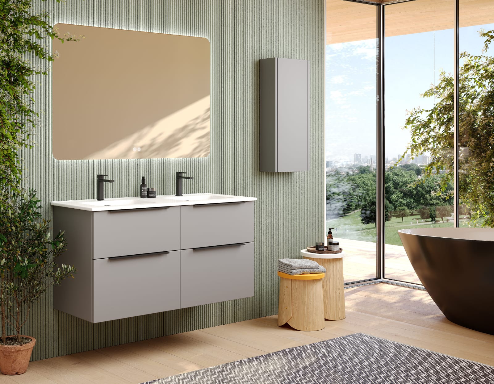 Meuble de salle de bains Galsaky Coycama principal 0