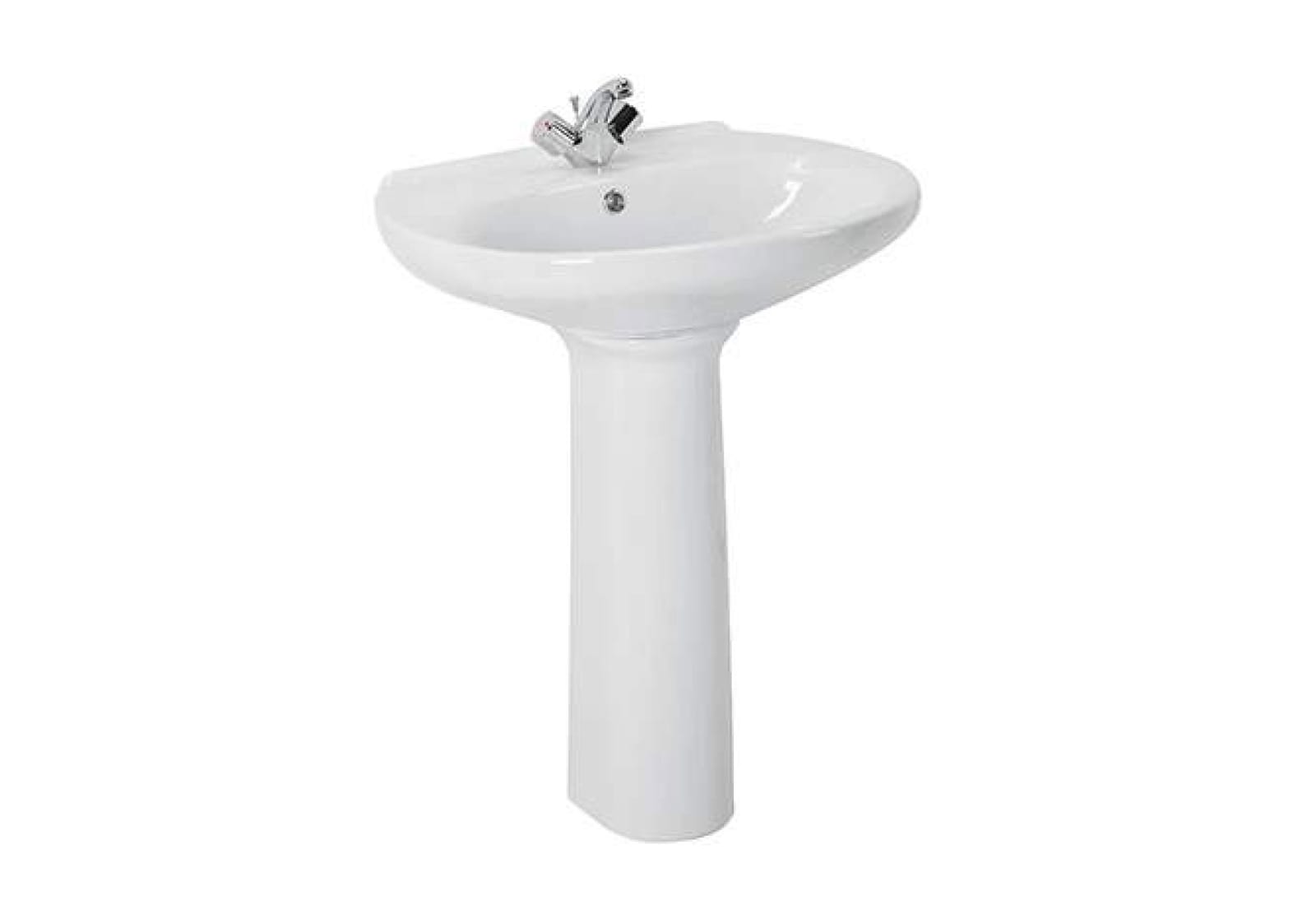 Lavabo con pedestal Benissa Unisan Sanidusa principal 0