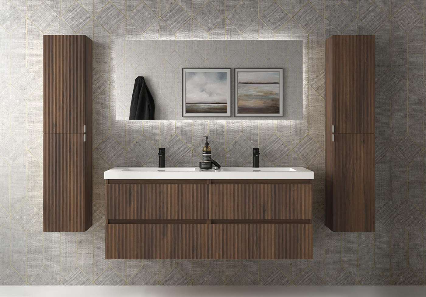 Conjunto mueble de baño Kira Salgar principal 0