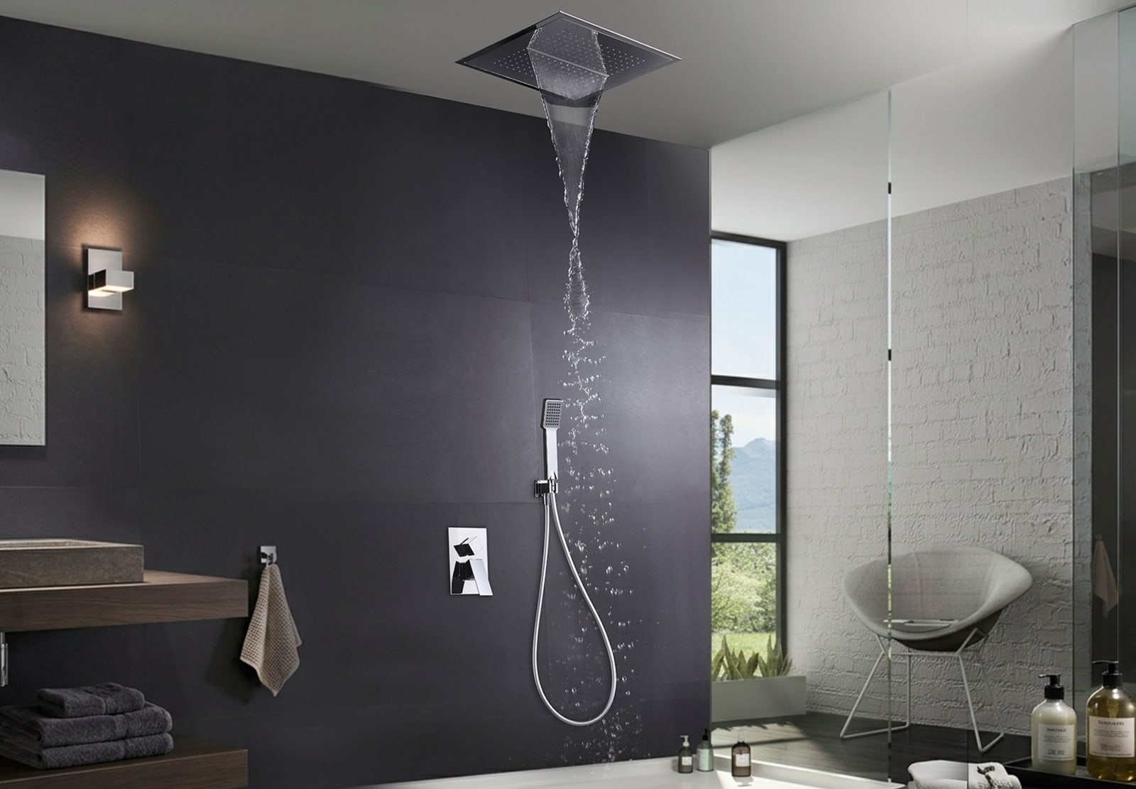 Ensemble de douche à encastrer Málaga Imex principal 0