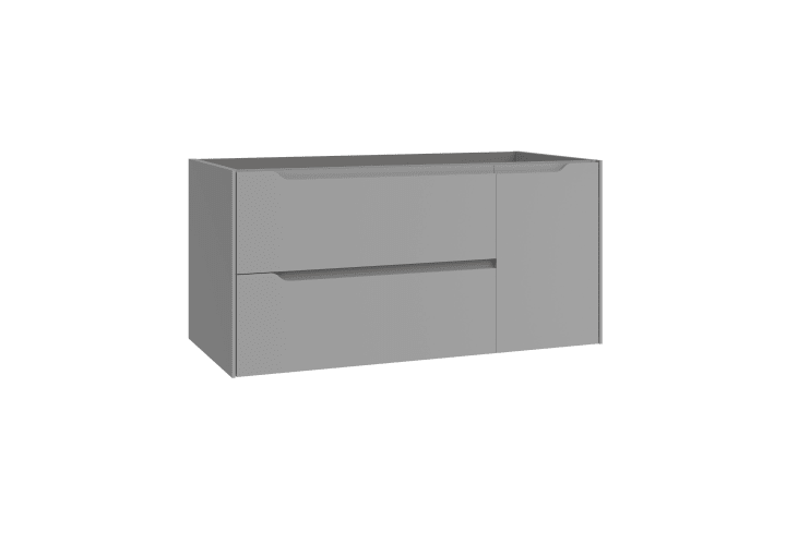 Meuble de salle de bains avec plan de toilette en Solid Surface Cenit Coycama principal 3