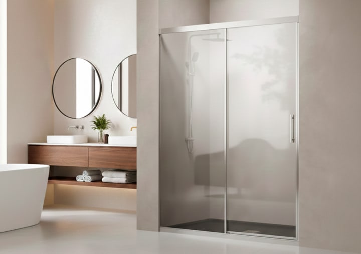 Mampara de ducha a medida London de Bruntec principal 3