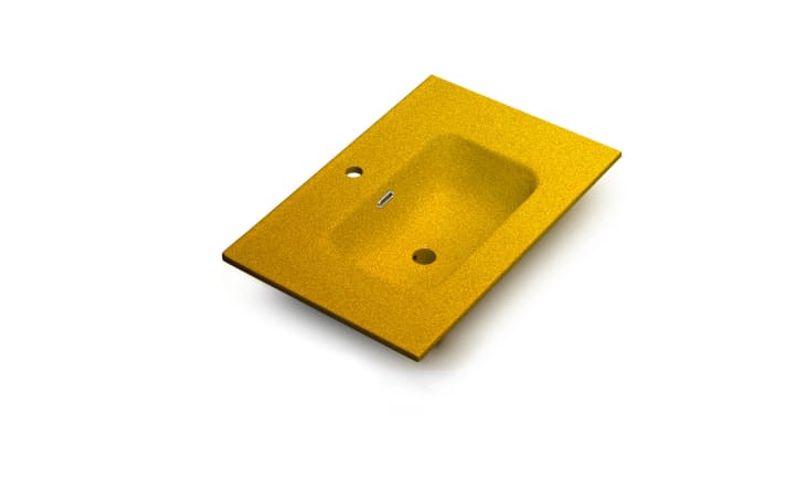 Lavabo encastrado fondo reducido 40 cm Onix New color Coycama principal 14