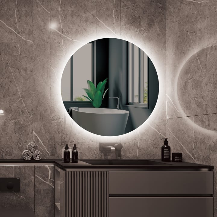 Espejo de baño con luz LED Lisboa Ledimex principal 3