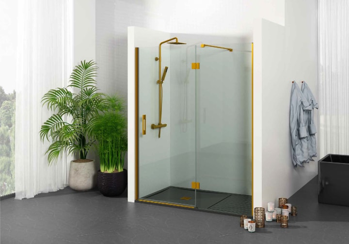 Mampara de ducha Capri Glassinox principal 2