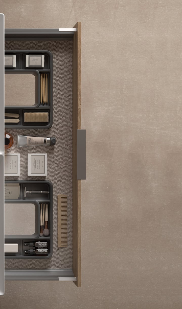 Mueble de baño con encimera de Microtec Blanca Avila Dos detalle 5