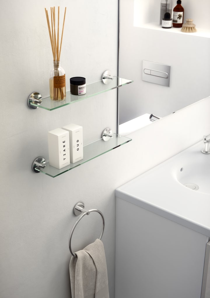 Duo Round Cosmic Towel Ring Bathroom Towel Bar environnement 2