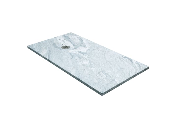 Plato de ducha Granito natural Salone Bruntec detalle 1