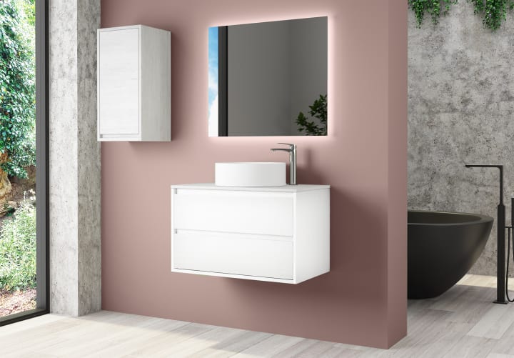 Mueble de baño con encimera de Solid Surface Boston Bruntec principal 4