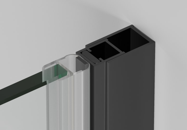 Paroi de douche Torne Bruntec détail 4
