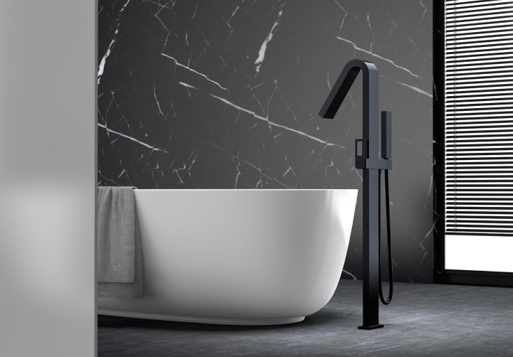 Grifo de bañera exenta Suecia Imex ambiente 4