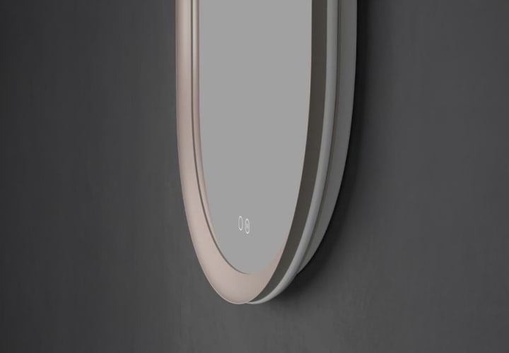 Miroir de salle de bain avec éclairage LED Milano Ledimex principal 4