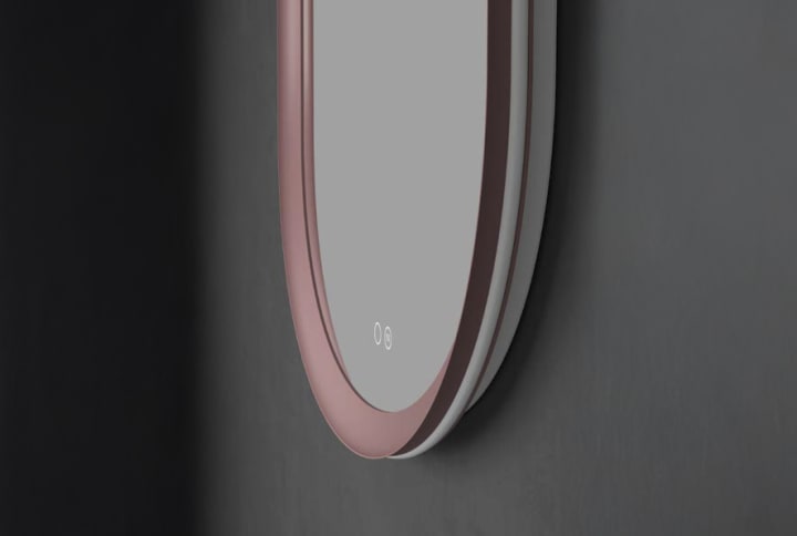 Miroir de salle de bain avec éclairage LED Milano Ledimex principal 7