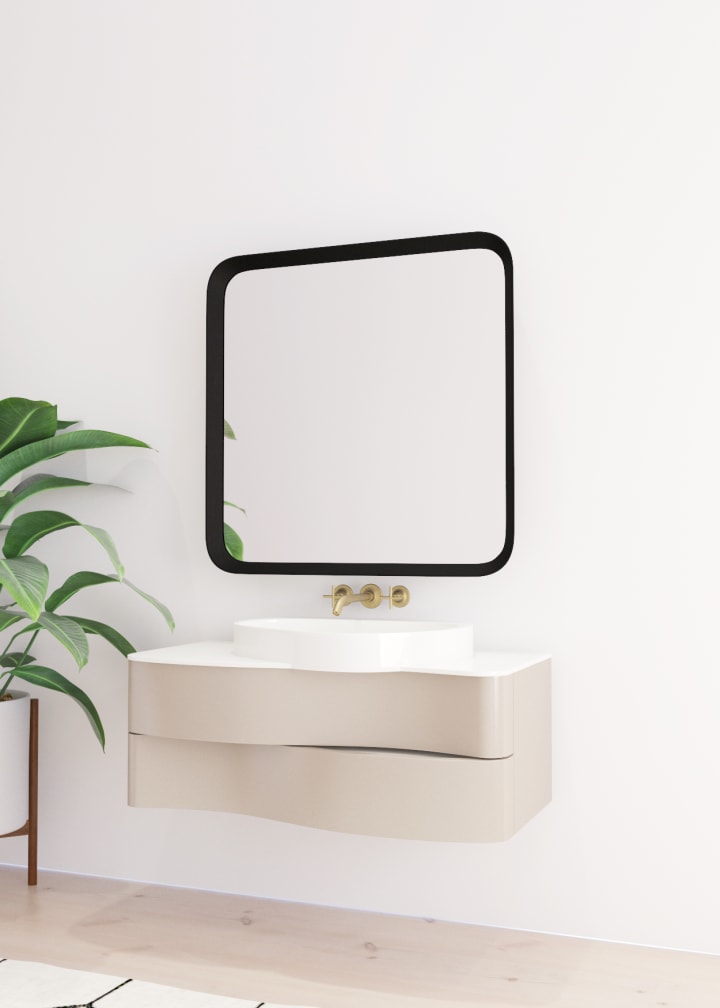 Espejo de baño con luz LED Tyrion Bruntec principal 1