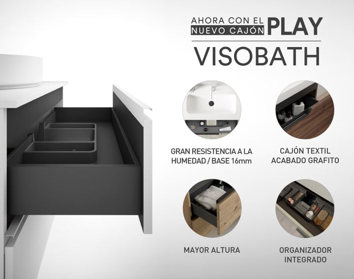 Conjunto mueble de baño Granada Visobath detalle 29