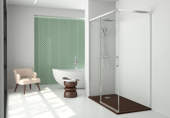 Mampara de ducha Copenhague Bruntec ambiente 10