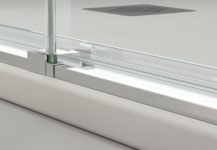 Mampara de ducha Copenhague Bruntec detalle 4