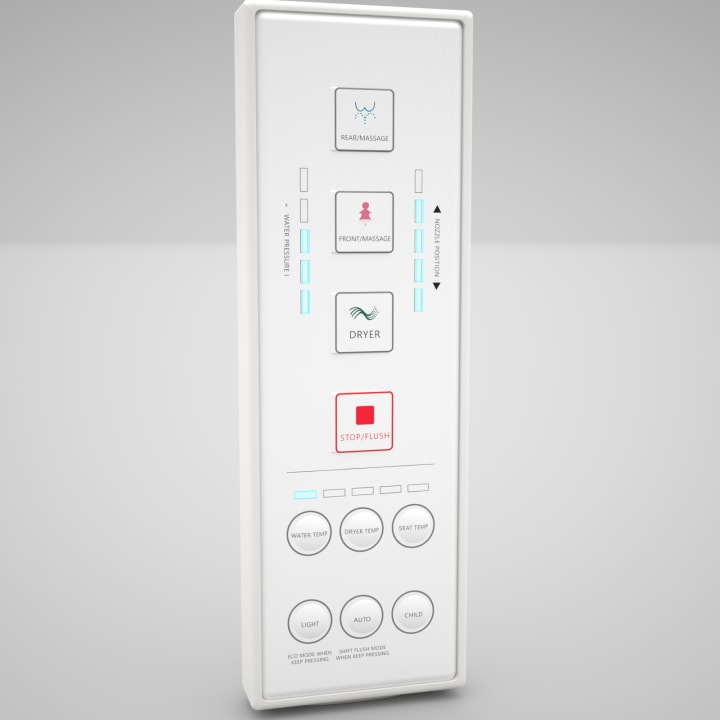Aldara New Nashi Smart Japanese Toilette détail 3